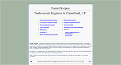 Desktop Screenshot of danielkarpen.com